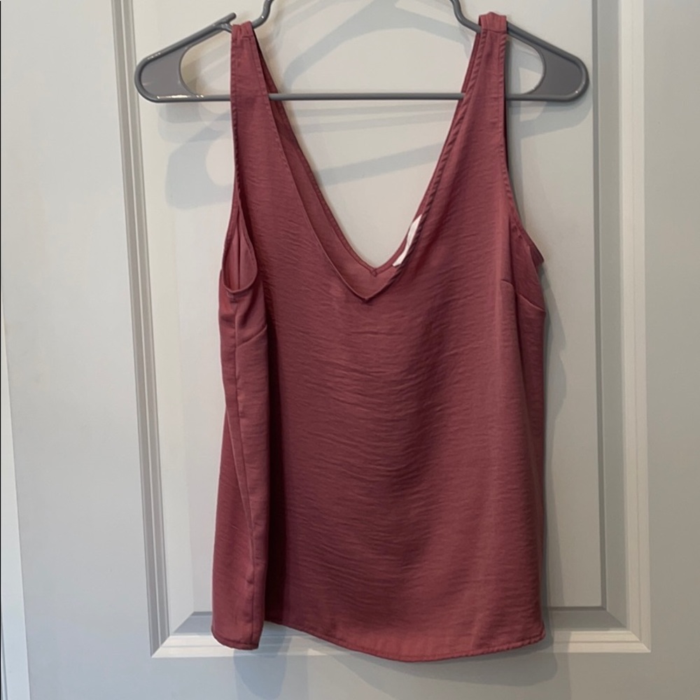 Mauve pink tank
